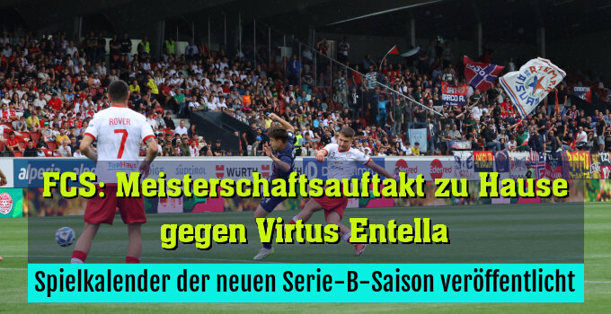 Spielkalender der neuen Serie-B-Saison veröffentlicht