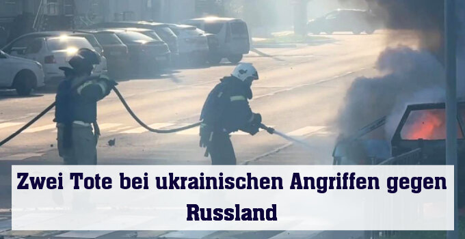 In Belgorod griff eine ukrainische Drohne ein Fahrzeug an (Archivbild)