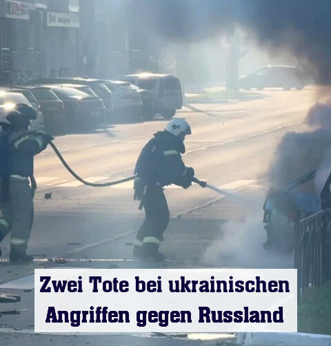 In Belgorod griff eine ukrainische Drohne ein Fahrzeug an (Archivbild)