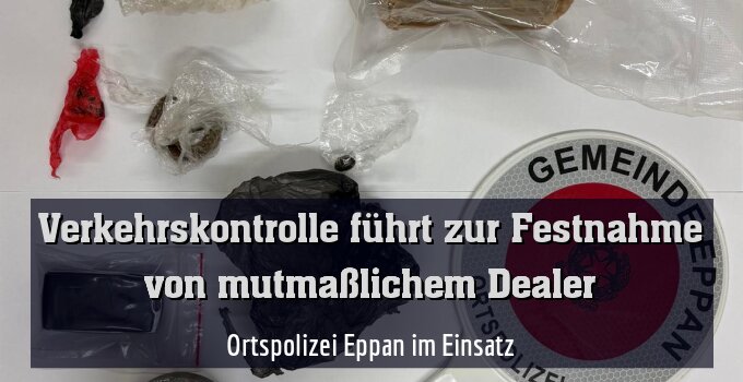 Ortspolizei Eppan im Einsatz
