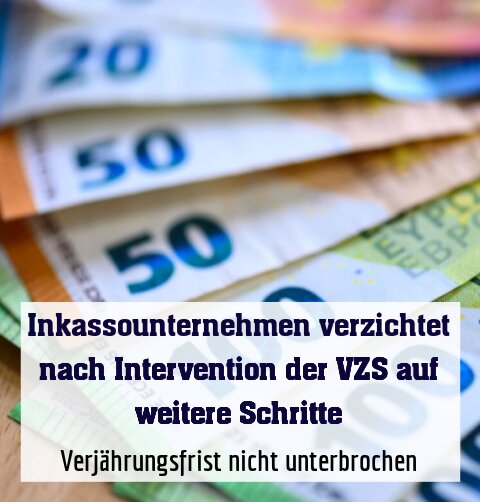 Verjährungsfrist nicht unterbrochen