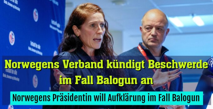Norwegens Präsidentin will Aufklärung im Fall Balogun