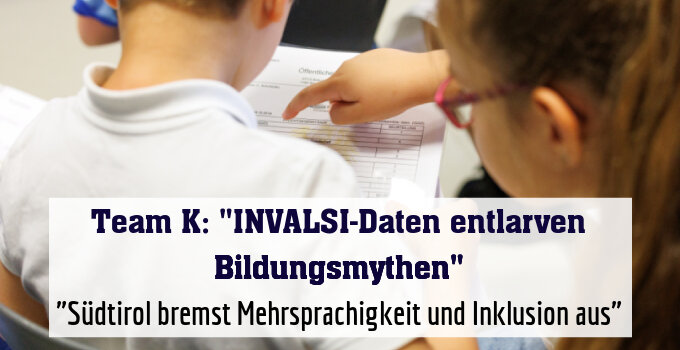 "Südtirol bremst Mehrsprachigkeit und Inklusion aus"