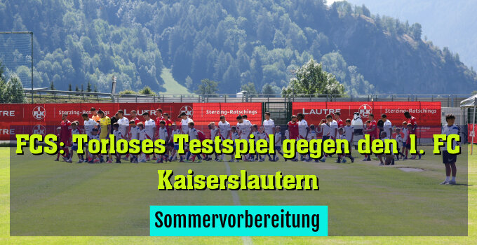Sommervorbereitung