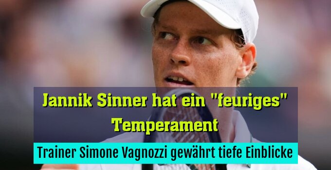 Trainer Simone Vagnozzi gewährt tiefe Einblicke