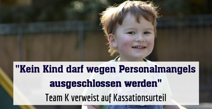 Team K verweist auf Kassationsurteil
