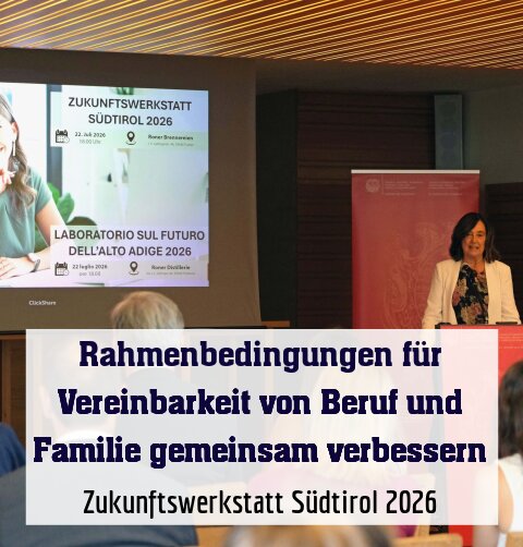 Zukunftswerkstatt Südtirol 2026