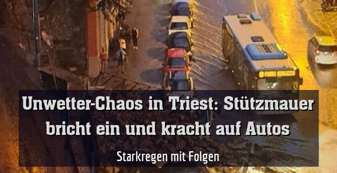 Starkregen mit Folgen