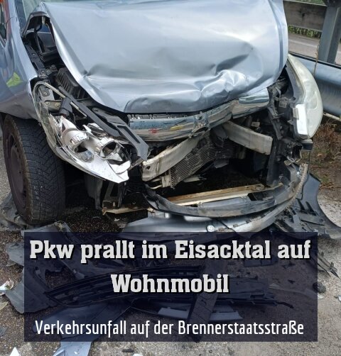 Verkehrsunfall auf der Brennerstaatsstraße
