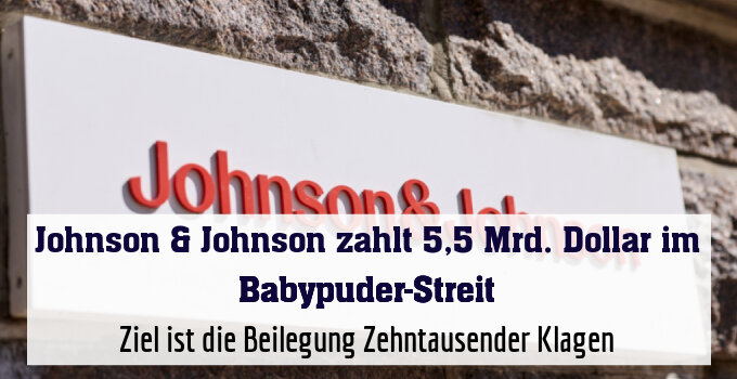 Ziel ist die Beilegung Zehntausender Klagen