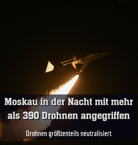 Drohnen größtenteils neutralisiert