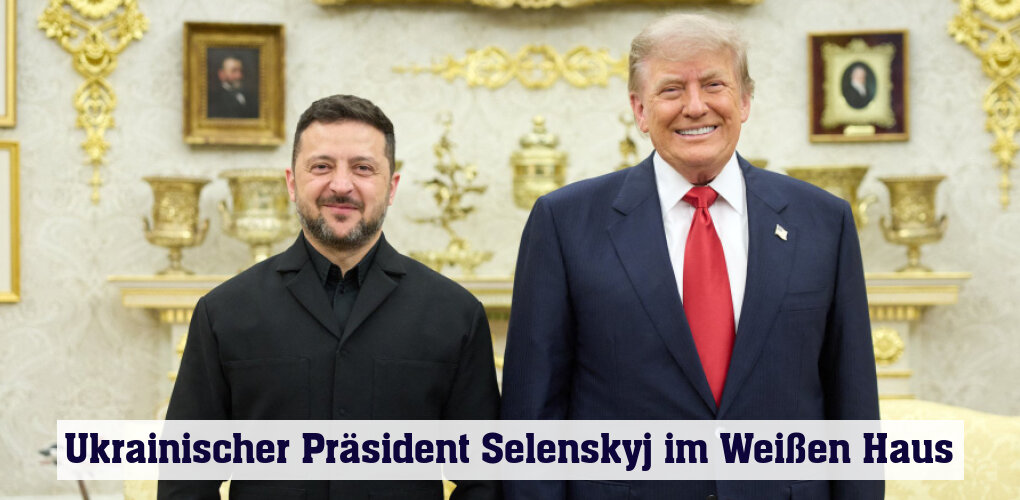 Selenskyj sprach von einem "guten Treffen" mit Trump