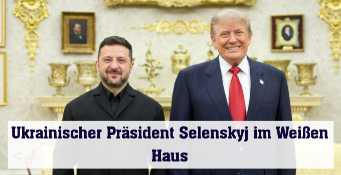 Selenskyj sprach von einem "guten Treffen" mit Trump