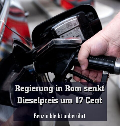 Benzin bleibt unberührt