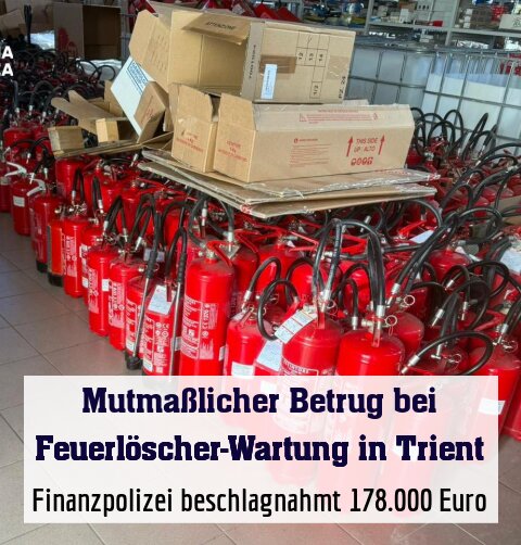 Finanzpolizei beschlagnahmt 178.000 Euro