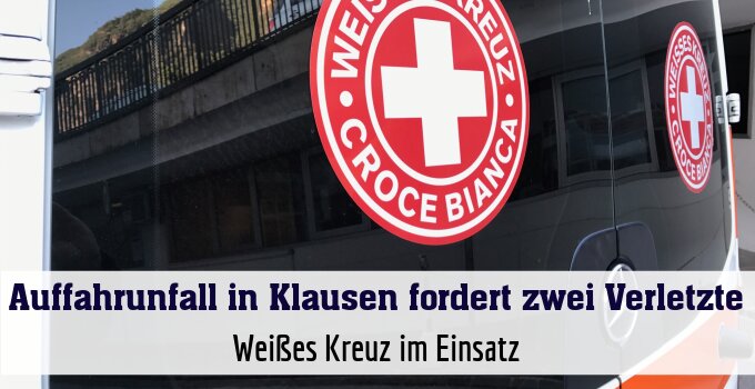 Weißes Kreuz im Einsatz
