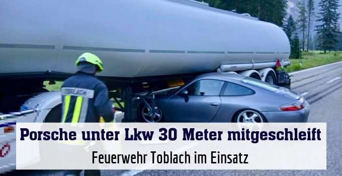 Feuerwehr Toblach im Einsatz