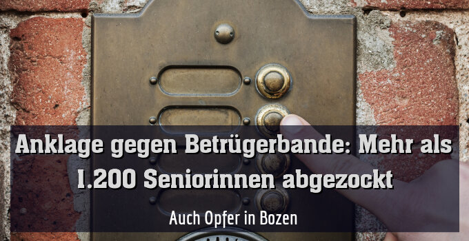 Auch Opfer in Bozen