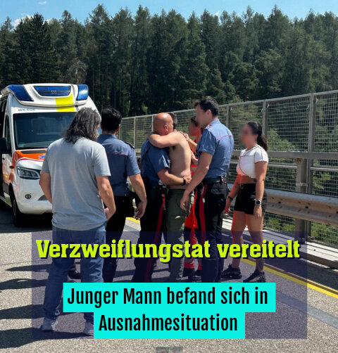 Junger Mann befand sich in Ausnahmesituation