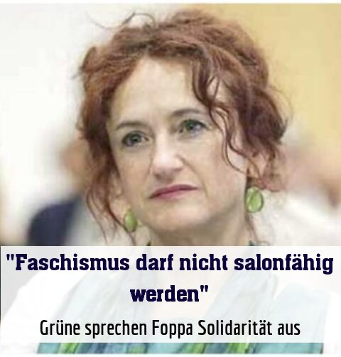 Grüne sprechen Foppa Solidarität aus