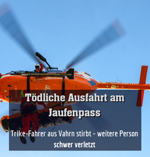 Trike-Fahrer aus Vahrn stirbt - weitere Person schwer verletzt