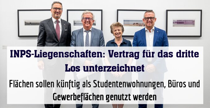 Flächen sollen künftig als Studentenwohnungen, Büros und Gewerbeflächen genutzt werden