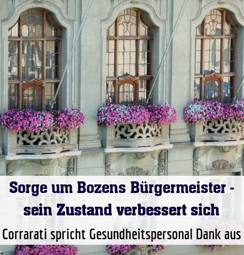 Corrarati spricht Gesundheitspersonal Dank aus