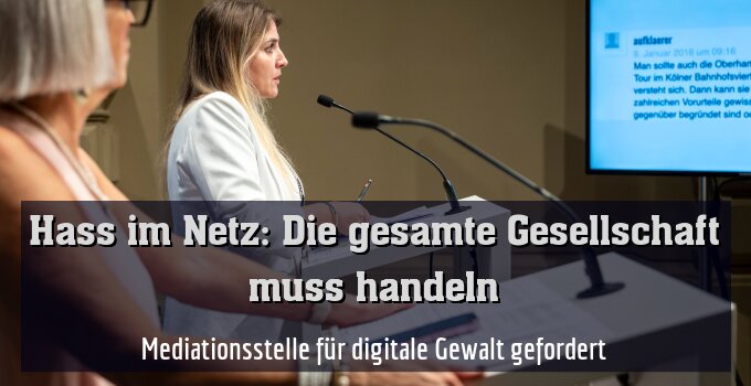 Mediationsstelle für digitale Gewalt gefordert