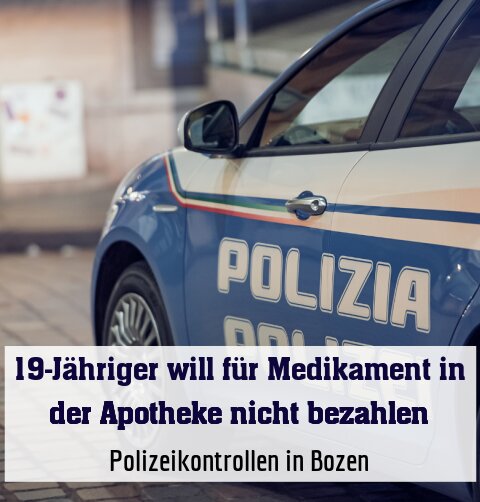 Polizeikontrollen in Bozen