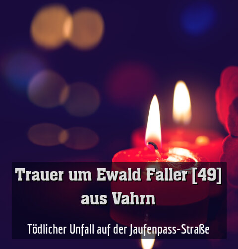 Tödlicher Unfall auf der Jaufenpass-Straße