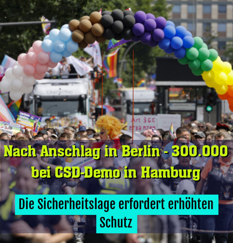 Die Sicherheitslage erfordert erhöhten Schutz