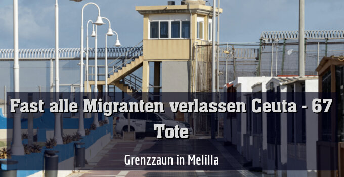Grenzzaun in Melilla