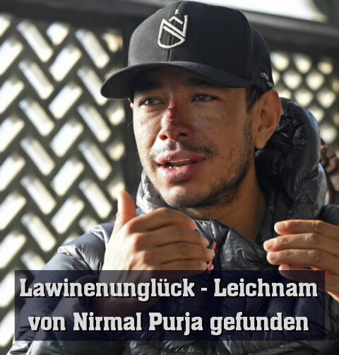 Leiche von Nirmal Purja gefunden
