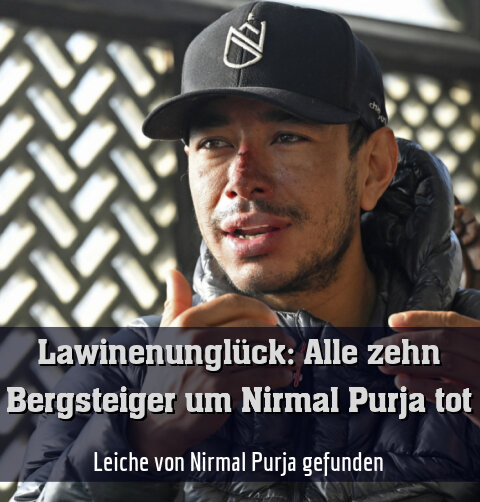 Leiche von Nirmal Purja gefunden