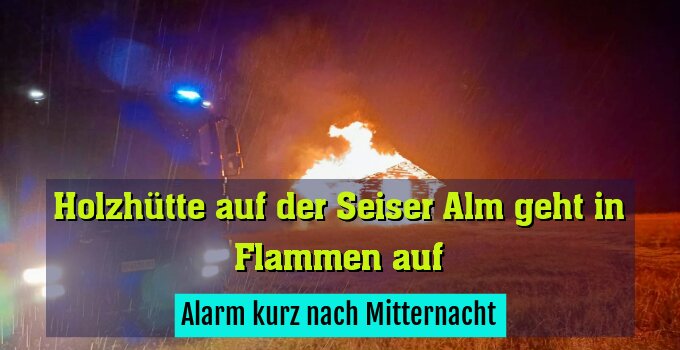 Alarm kurz nach Mitternacht