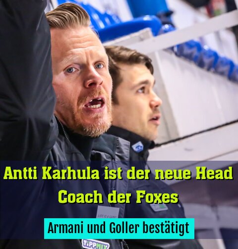 Armani und Goller bestätigt