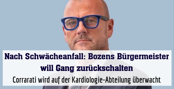 Corrarati wird auf der Kardiologie-Abteilung überwacht