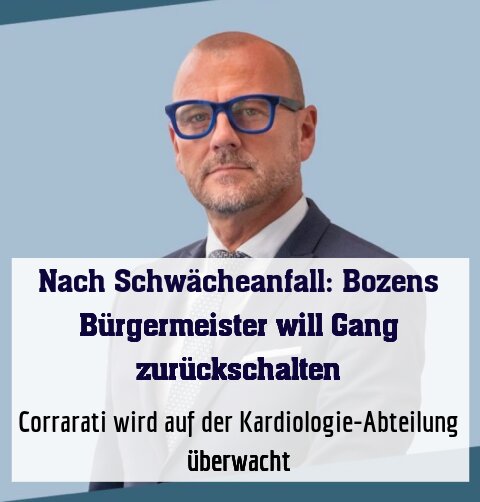 Corrarati wird auf der Kardiologie-Abteilung überwacht