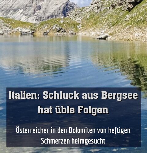 Österreicher in den Dolomiten von heftigen Schmerzen heimgesucht