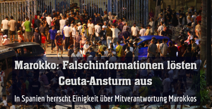 In Spanien herrscht Einigkeit über Mitverantwortung Marokkos