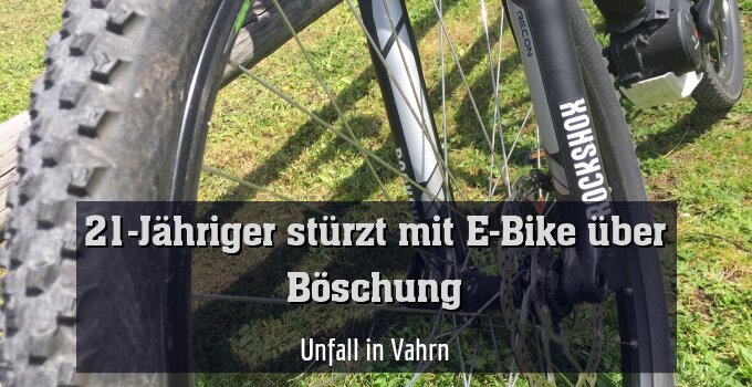Unfall in Vahrn