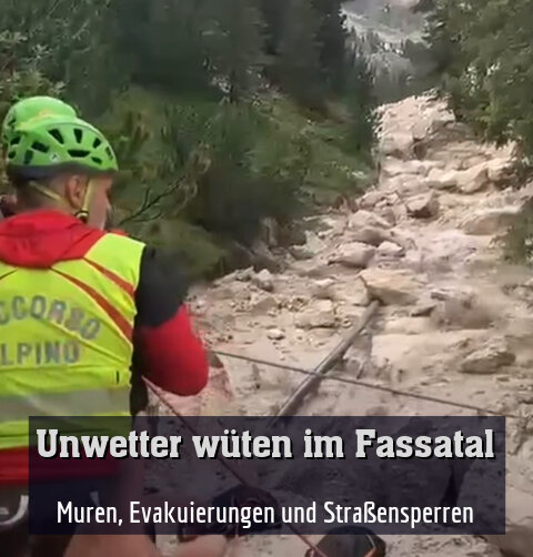Muren, Evakuierungen und Straßensperren