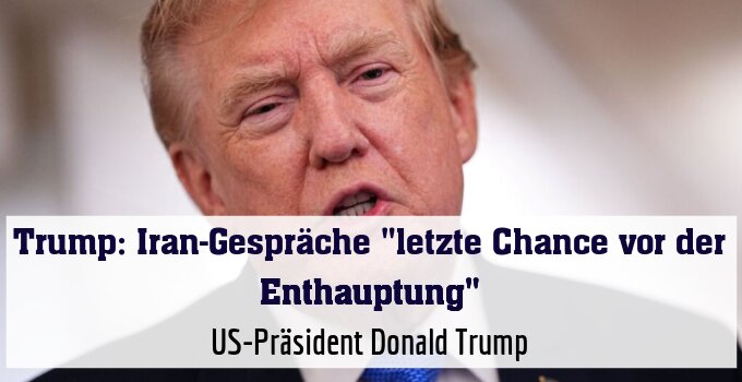 US-Präsident Donald Trump