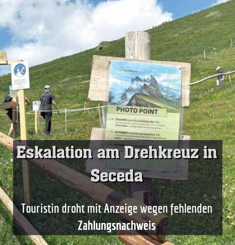 Touristin droht mit Anzeige wegen fehlenden Zahlungsnachweis