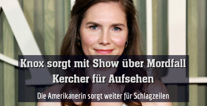 Die Amerikanerin sorgt weiter für Schlagzeilen
