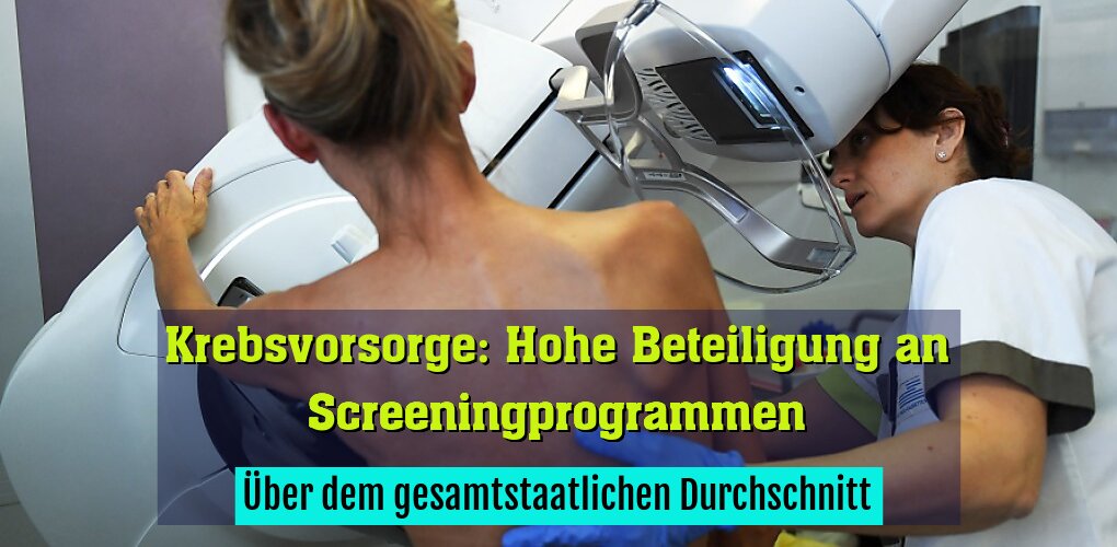 Über dem gesamtstaatlichen Durchschnitt