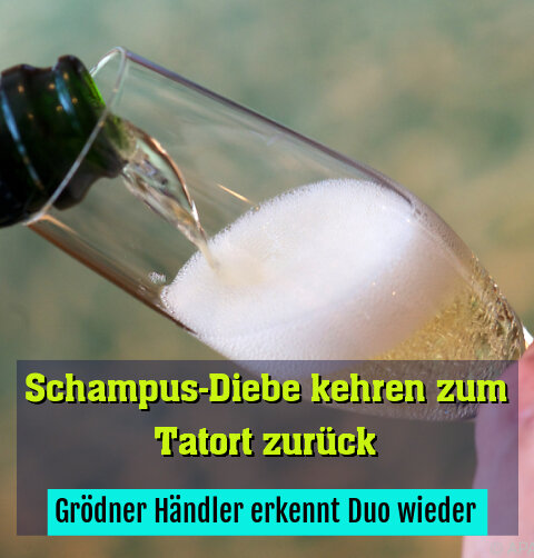 Grödner Händler erkennt Duo wieder