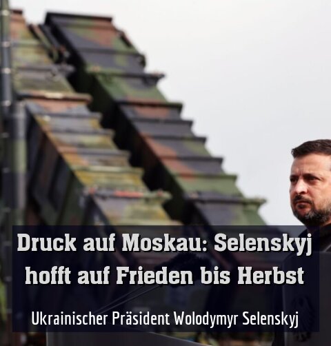 Ukrainischer Präsident Wolodymyr Selenskyj