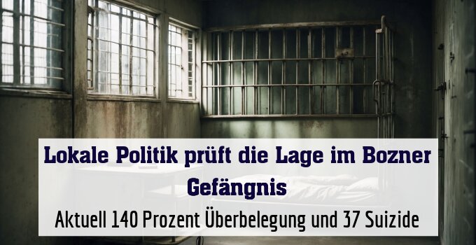 Aktuell 140 Prozent Überbelegung und 37 Suizide