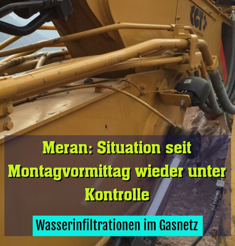 Wasserinfiltrationen im Gasnetz